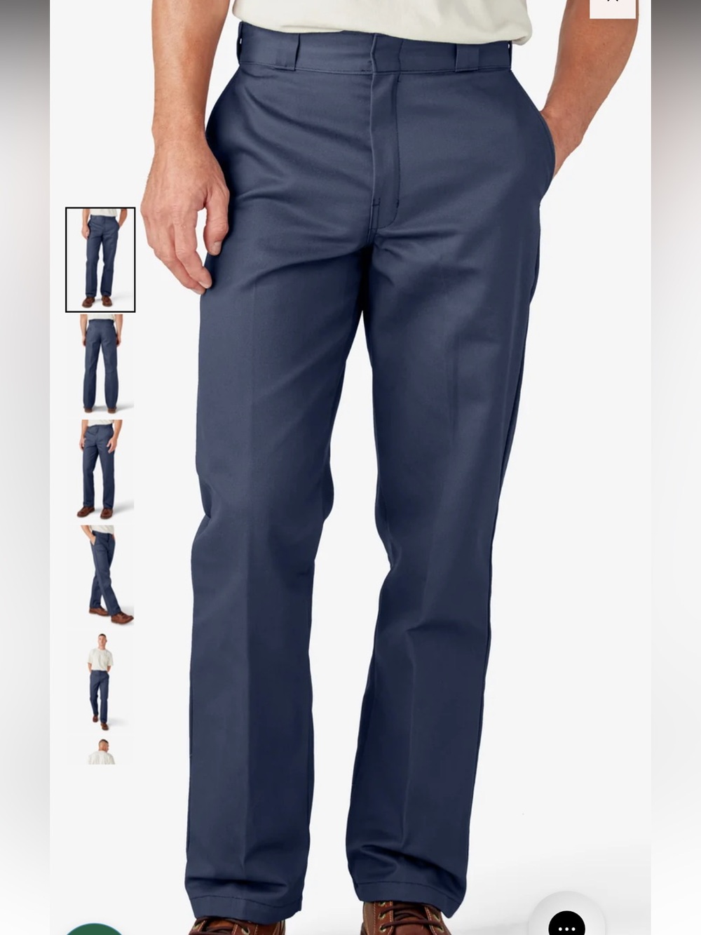Dickies NWT Men’s 874 Flex Original Fit Pants in Navy